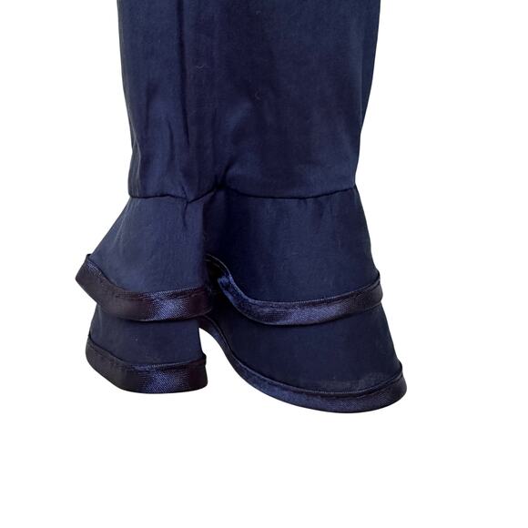 Misha Paris Blue Ruffle Top – Size S – Made in Italy - Picture 4 of 6